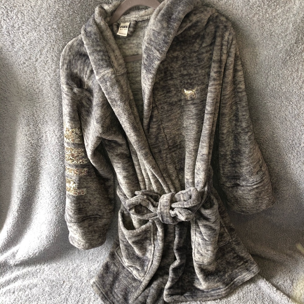 VS PINK Plush Robe